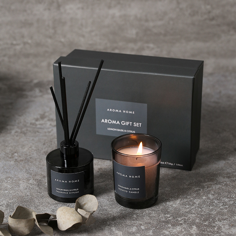 Candle Containers - 2 sztuki zestaw podarunkowy olejku aromaterapeutycznego