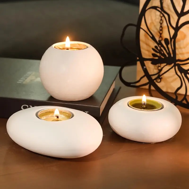 Candle Lighter - Forma silikonowa do żywicy na świeczniki
