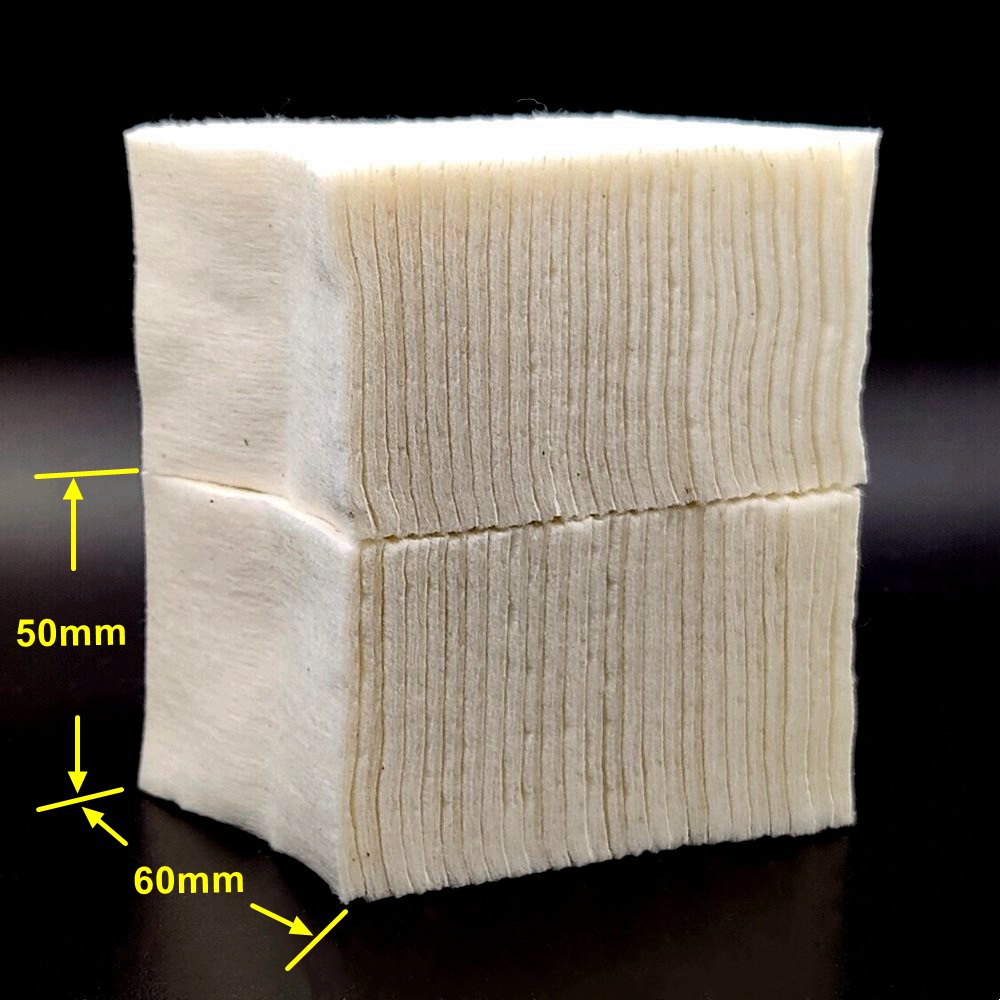 Candle Wick - 300/100/50 SZTUK Organiczna 100% Bawełna 50x60mm