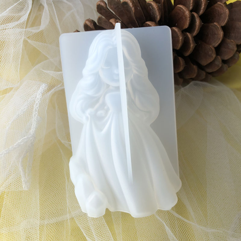 3D Cute Princess Silicone Cand – Silk Candle recenzja i cena