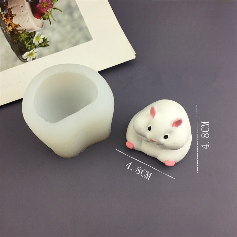 DIY śliczne chomik formy budyń – Candle Molds recenzja i cena