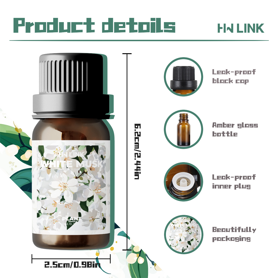 10 ml białych olejków zapachow – Candle Fragrance recenzja i cena