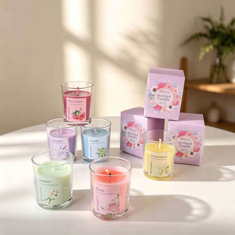 Zestaw prezentowy z aromaterap – Candle Fragrance recenzja i cena