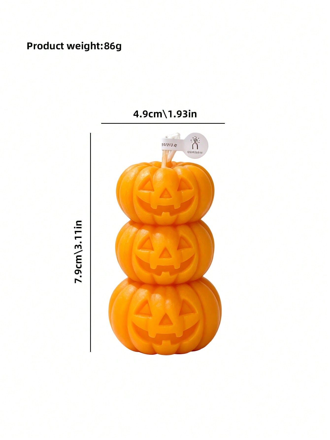 1 szt. Halloweenowa 3-warstwow – Candle Fragrance recenzja i cena